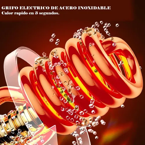 Calentadora De Agua Lavaplatos Llave Agua Caliente Eléctrico