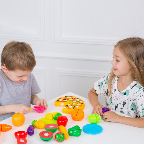 Niño Juguete De Cocina 77 Corta Frutas Verduras Torta Juegos