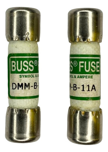 Fusivel Dmm11 1000v 11a Marca Bussmann Novo Original 10x38mm