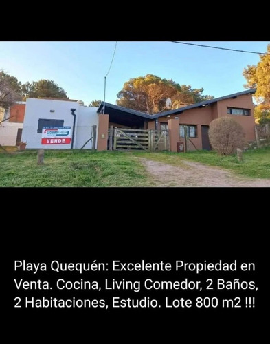 Oportunidad! Excelente Casa En Venta, Playa Quequen