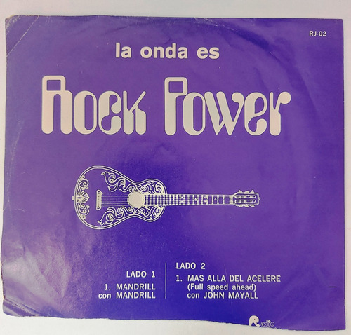 John Mayall, Mandrill - La Onda Es Rock Power      Single 7