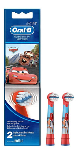 Repuesto Cabezal Cepillo Eléctrico Oral-b Kids Cars