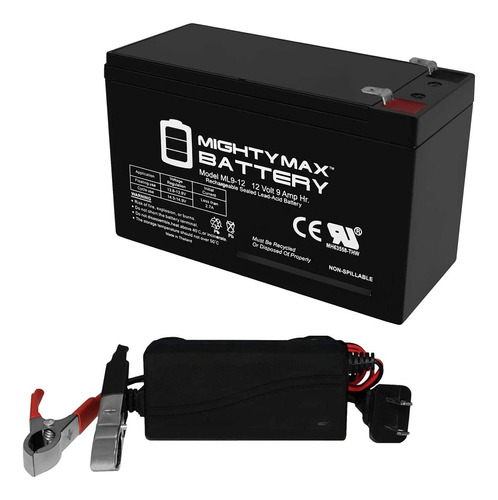 Bateria Para Marcum Lx-7 Incluye Cargador 12 V 9 Ah Sla