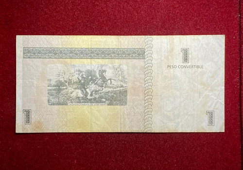 Billete 1 Peso Convertible Cuba 2013 Pick Fx 46d (Usado)