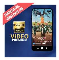 Comprar Invitación Animada Digital Tiziben Con Foto Opcional Juego Del Calamar
