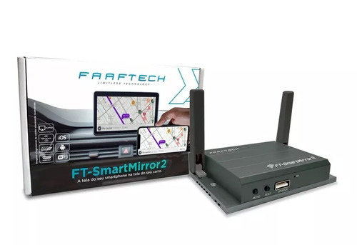 Espelhamento Mirror Cast Automotivo Faaftech Android Ios