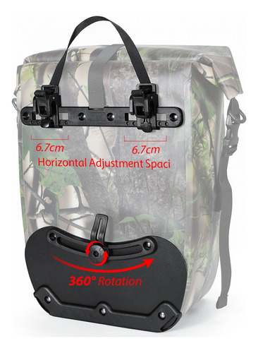 27l Impermeable Bike Pannier Bolsa Para Ciclismo Accesorios