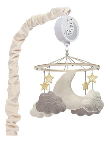 Lambs & Ivy Goodnight Moon Musical Baby Crib Mobile Chupete