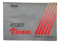Comprar Manual Guantera Fiat Vivace 1.4 Bio 1993\u002F94 Usuario Dueño