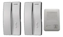 Comprar Kit Portero Electrico Commax 2 Telefonos Frente Ext Dp La101 Color Blanco
