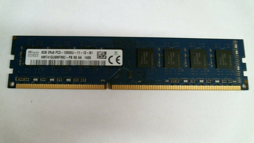Memoria Ram Ddr3 Hynix 4gb Pc3 - 12800 Alta Compatibilidad (Usado)