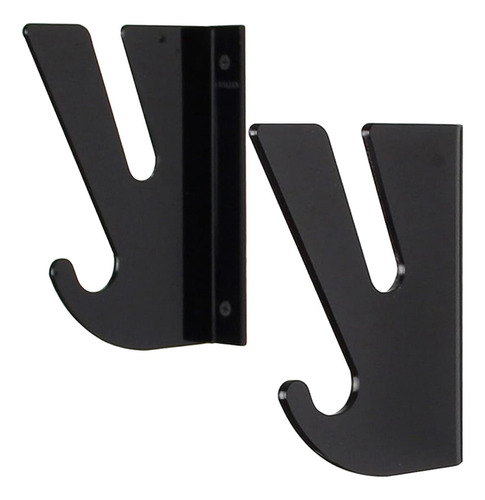 Estante De Montaje En Pared Para Monopatín, Negro