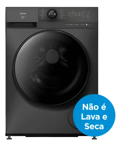 Máquina De Lavar 11kg Titanium Slim Healthguard Conectada Mi Cor ...