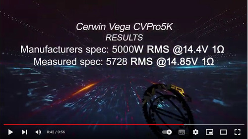 5 Cerwin Vega Cvpro3k 3000w Kicker Nemesis Rockford 