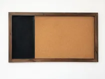 Comprar Pizarra Doble,panel Organizador De Corcho Y Pizarra Imantada