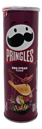 Pringles / Papas Fritas Sabor Bistek A La Barbacoa 110 Grs.