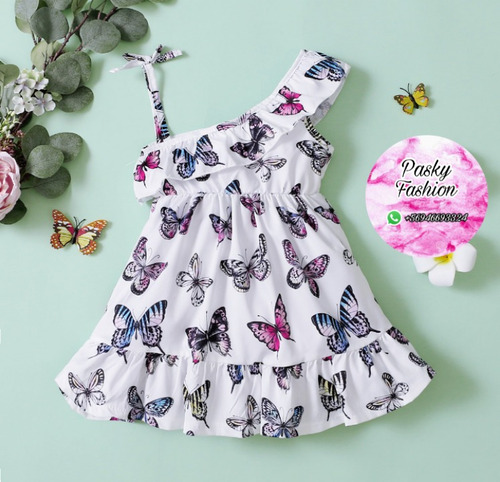 Vestido Niña Mariposas