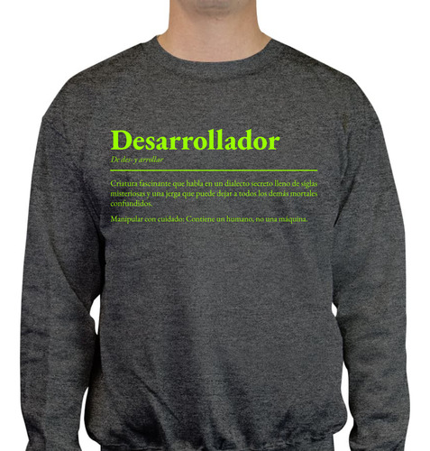 Sudadera Definición Desarrollador - Divertido - Regalo