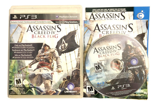 Assassin's Creed Iv Black Flag Juego Original Playstation 3