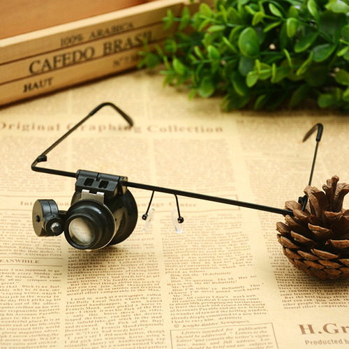 Lupa Con Luz Led Watch Repair Eye Loupe Mag