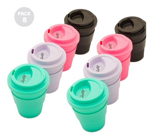 Imagen 3 de 6 de 8 Vaso Jarro Taza Café Starbucks Faja Silicona Frio Calor