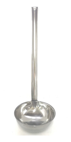 Cucharon De Acero Inox 45cm De Largo 11cm Diametro Acermel