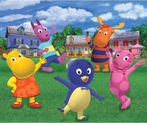 Os Backyardigans Completo Dublado Em Dvd (Usado)