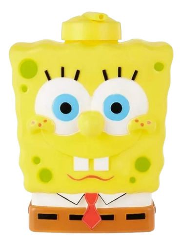 Vaso Con Popote 3d Bob Esponja Coleccion Nickelodeon 1lt