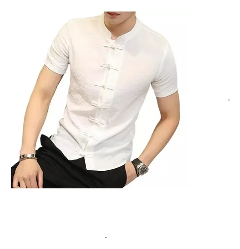 Camisa boton chino hotsell