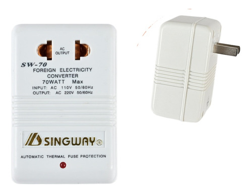 Para Transformador Convertidor De Voltaje Elevador De 110v