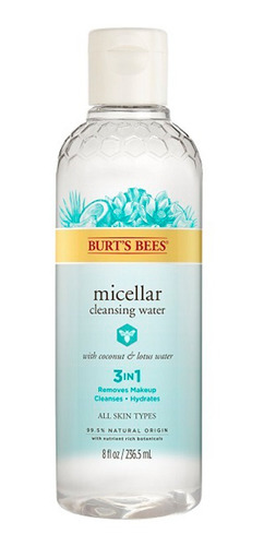 Agua Micellar Burt's Bees Coconut & Lotus 236 Ml