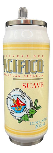 Termo Sublilex 500 Ml: Diseño Lo Mejor En Cerveza Pacífico Suave