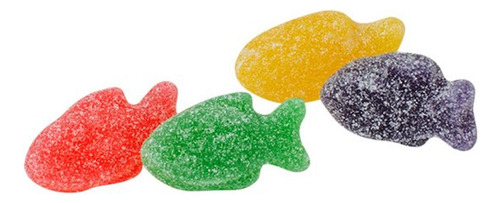 Bala De Goma Peixinhos Florestal - 200g