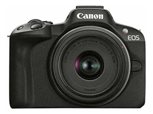Canon Eos R50 Cámara De Vlogging Sin Espejo (negro) Con