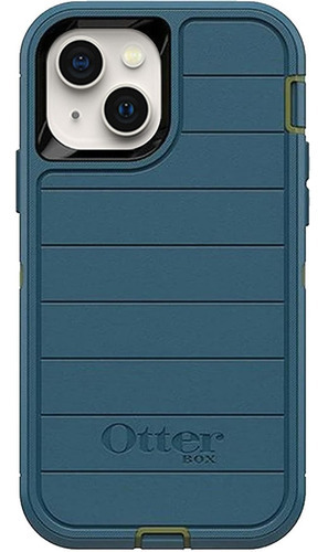 Carcasa Otterbox Defender Pro Para iPhone 13 - Antigolpe Color Azul Ip 13