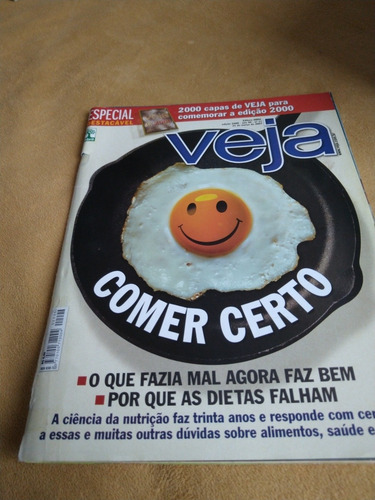 Veja Edição História Com Foto 2000 Capas Ed.2000. 21/03/2007