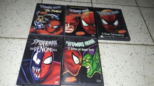 Spiderman/ El Hombre Araña Serie 90s En Español Latino 5dvd