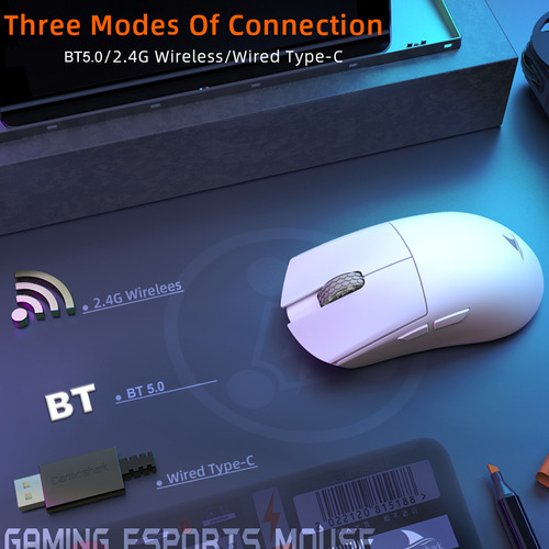 Ordenador Portátil Mice Gamer Con Indicador Óptico Para Sens