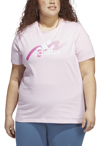 Remera adidas Moda Two Tone Digibrush Mujer Rs