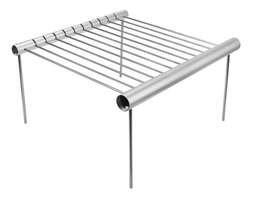 Imagen 1 de 8 de Parrilla Asador Plegable Portátil Con Funda Camping Klatter