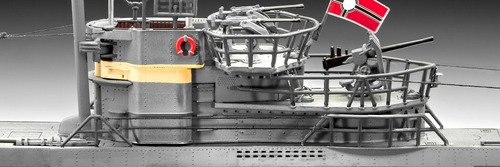 Submarino Revell Tipo VII C41 alemán 1/144 Rev 05100