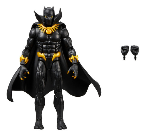 Figura De Acción Marvel Legends Series De Black Panther +4 A