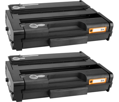 2 Toner Compatível Sp3710 3710dn Sp3710sf Sp3710dn 408284 7k Tinta Preto