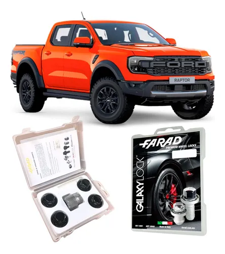 comprar Hmx Set 4 Tuercas Seguridad Ford Ranger 2000-2025 Ranger  Ga