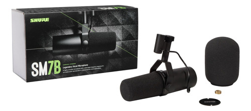 Micrófono Dinámico Vocal Shure Sm7b Para Transmisión, Podcas