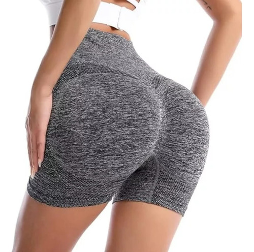 Pack 3 Short Deportivo Mujer Leggings Mallas De Cintura Alta