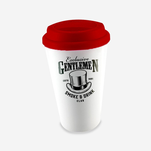Imagen 9 de 9 de Vaso Térmico De Cerámica Regalo Día Del Padre 12oz Tapa Goma