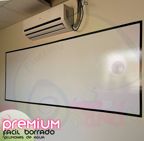 Imagen 2 de 4 de Pizarra Adhesiva Plumon Vinil 1.5x2mts Autoadhesiva Vinilo