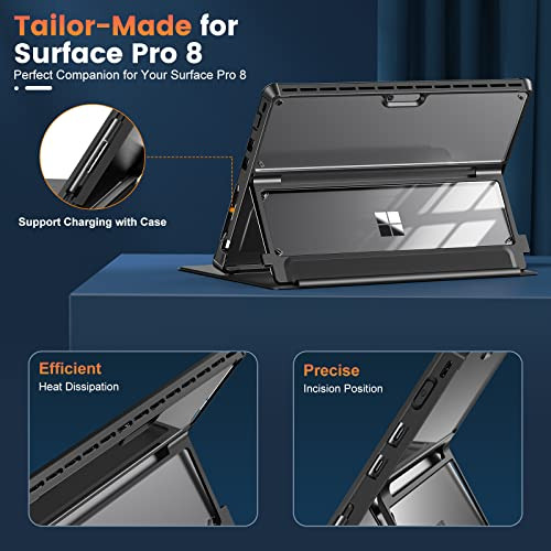Infiland Funda Y Funda Para Microsoft Surface Pro 8