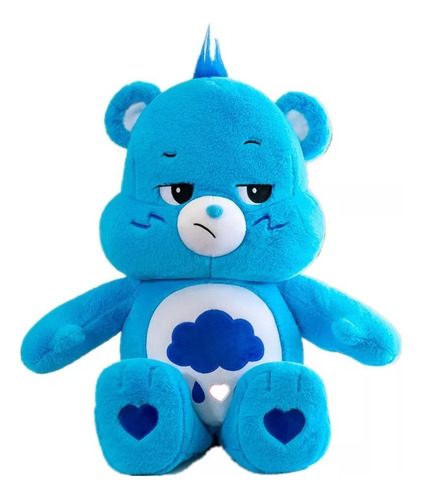 Urso De Cuidado Angry Blue Drizzle 40 Cm